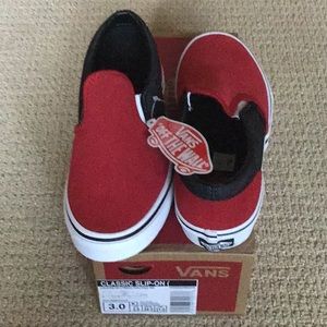 Vans slip ons